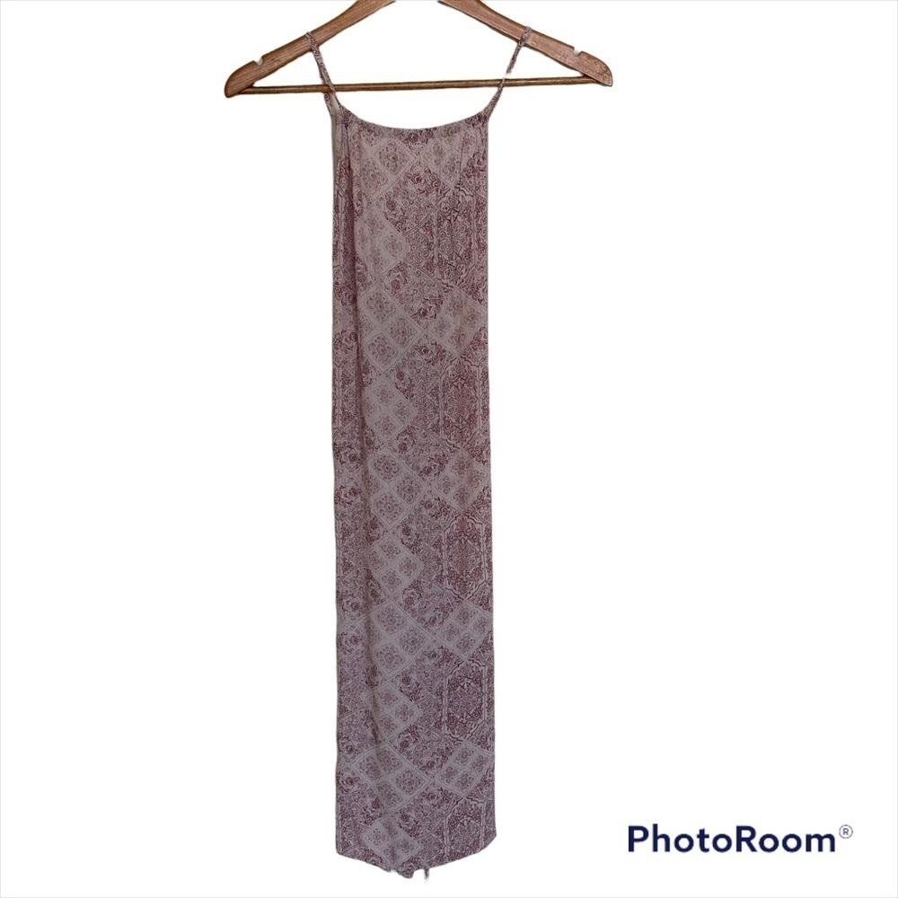 Faithful The Brand Floral Patchwork Print Midi Dress, Size 2
